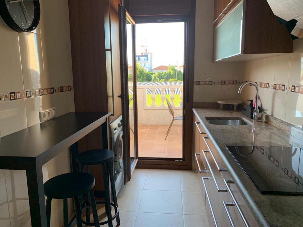 "Sanxenxo Holidays" Atico Con Garaje, Barbacoa Y Piscina A 5 Min Del Centro Экстерьер фото